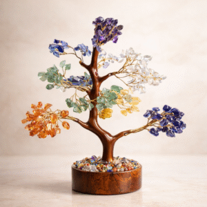 Seven Chakra Crystal Tree